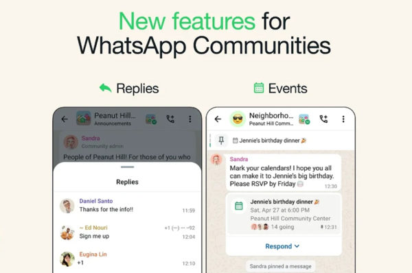 Meta incorpora novedades en WhatsApp